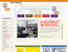 Tablet Screenshot of aileakademisi.org